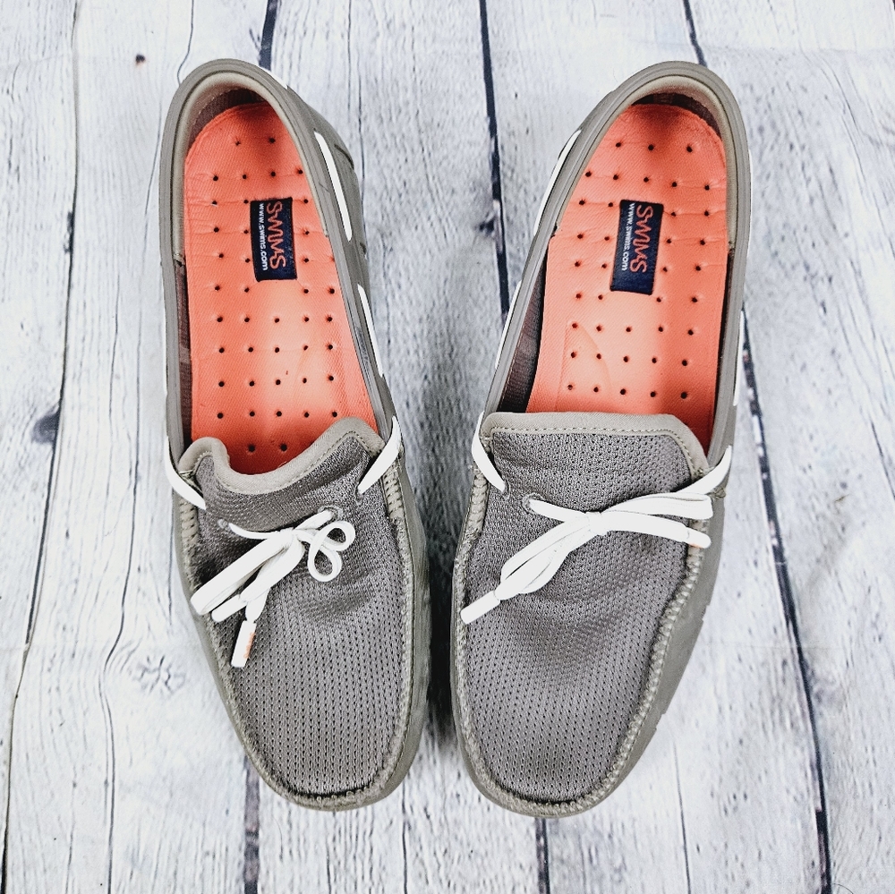 SWIMS | washable slipon boat shoe loafers